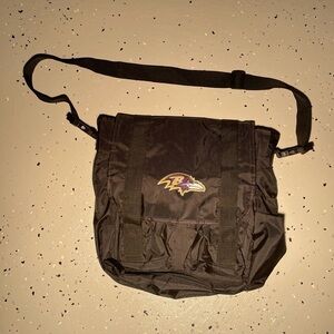 NFL Black and Purple Laptop Bag